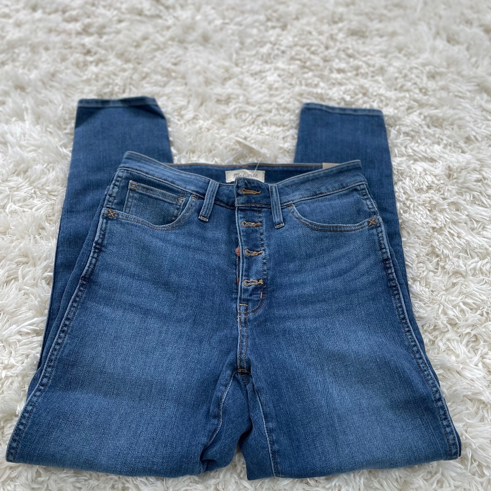 Madewell Curvy Roadtripper Supersoft skinny jeans